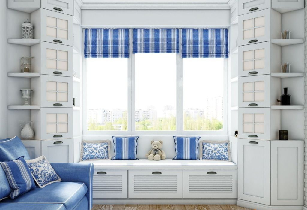 wardrobe around the window design ideas