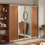 wooden wardrobe