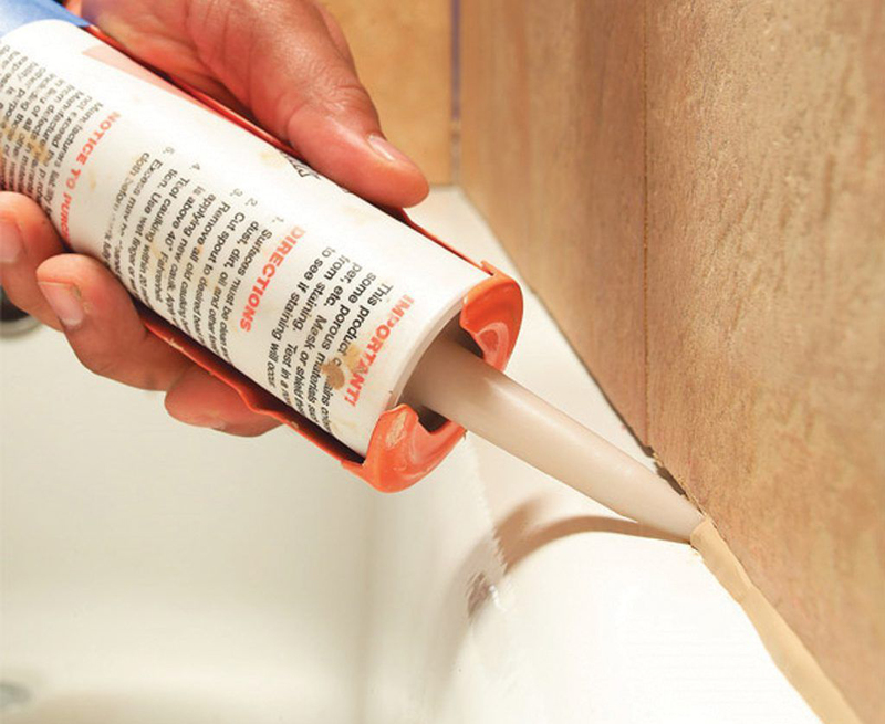 mastic silicone pour salle de bain