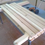 making a folding table