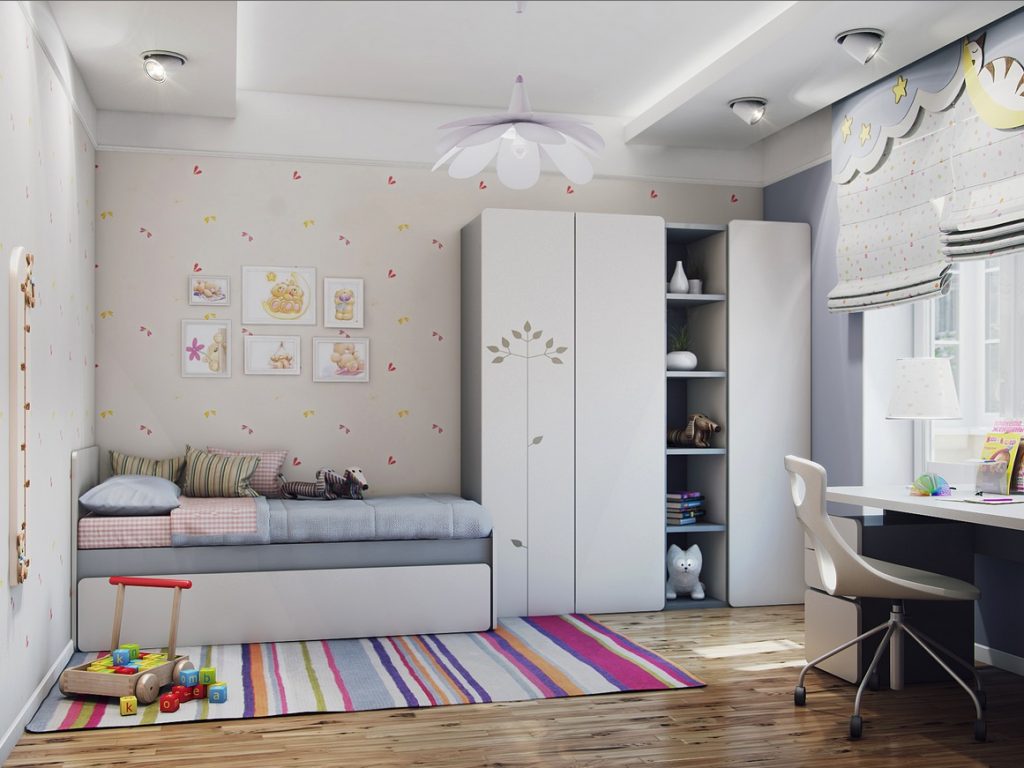 bedroom 12 sq m for children