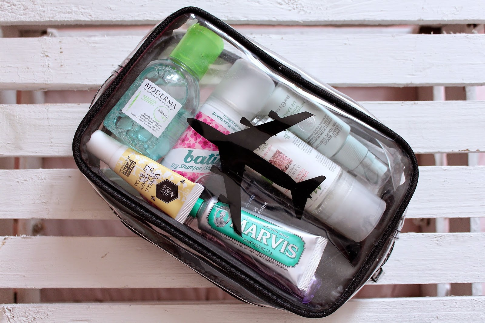 carry-on baggage with liquids