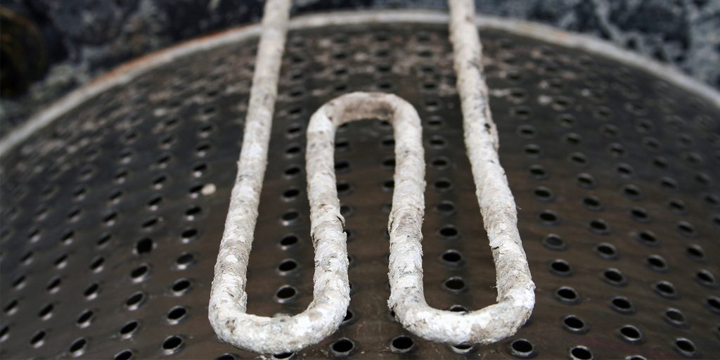 old scale on a typewriter