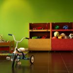 display rack for toys in nursery decor ideas