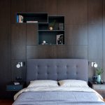 wall behind the headboard interior ideas