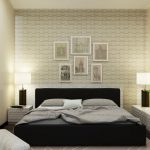 wall behind the headboard design ideas