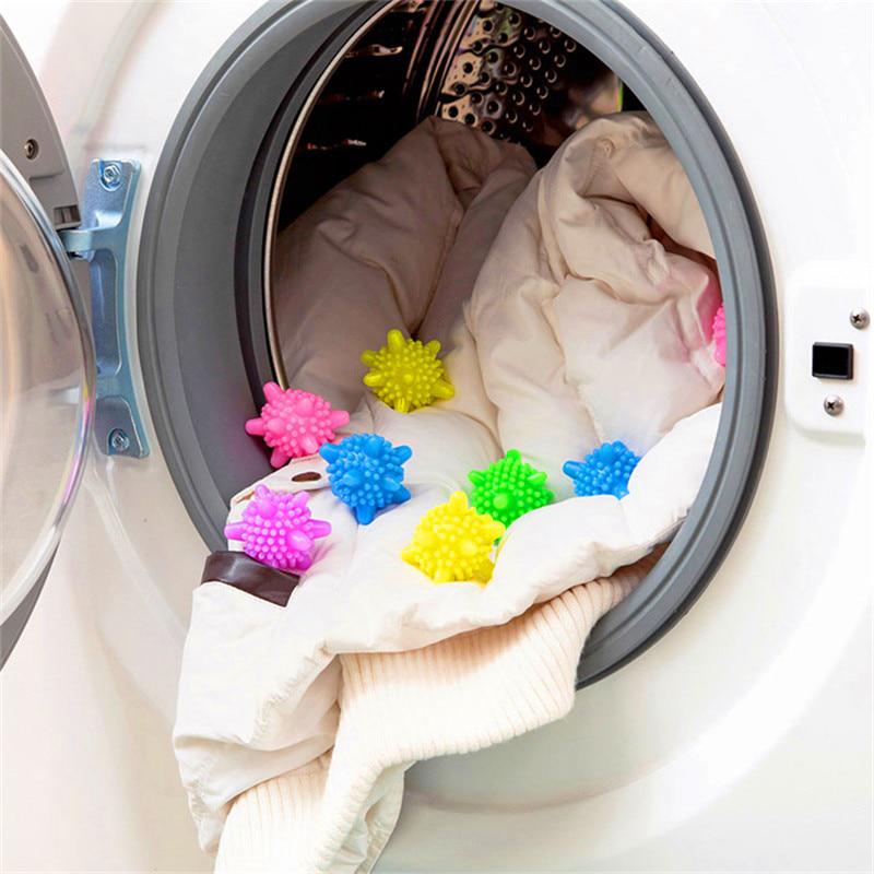 washing with balls