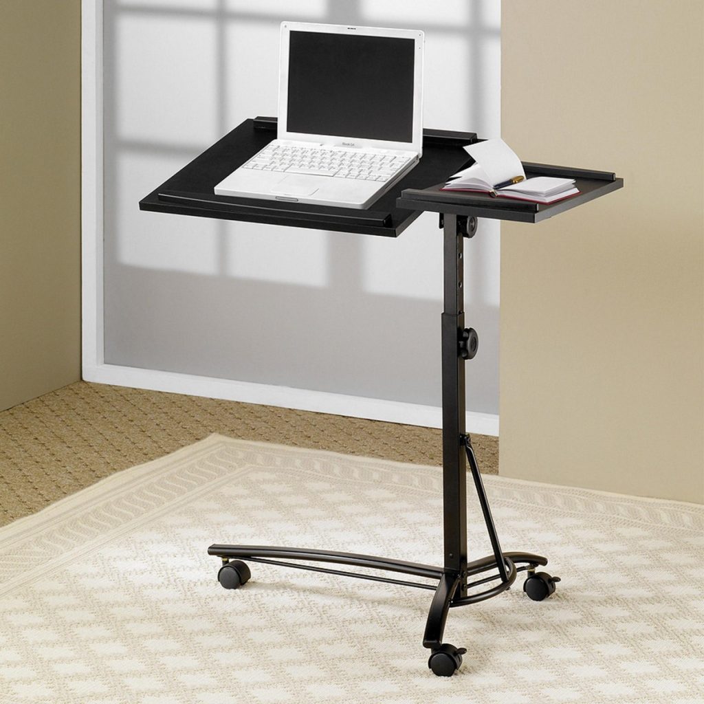 laptop table on wheels