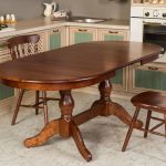 oval kitchen table