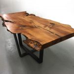 table with saw cut