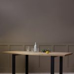 kitchen table with black legs