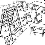 stepladder drawing simple