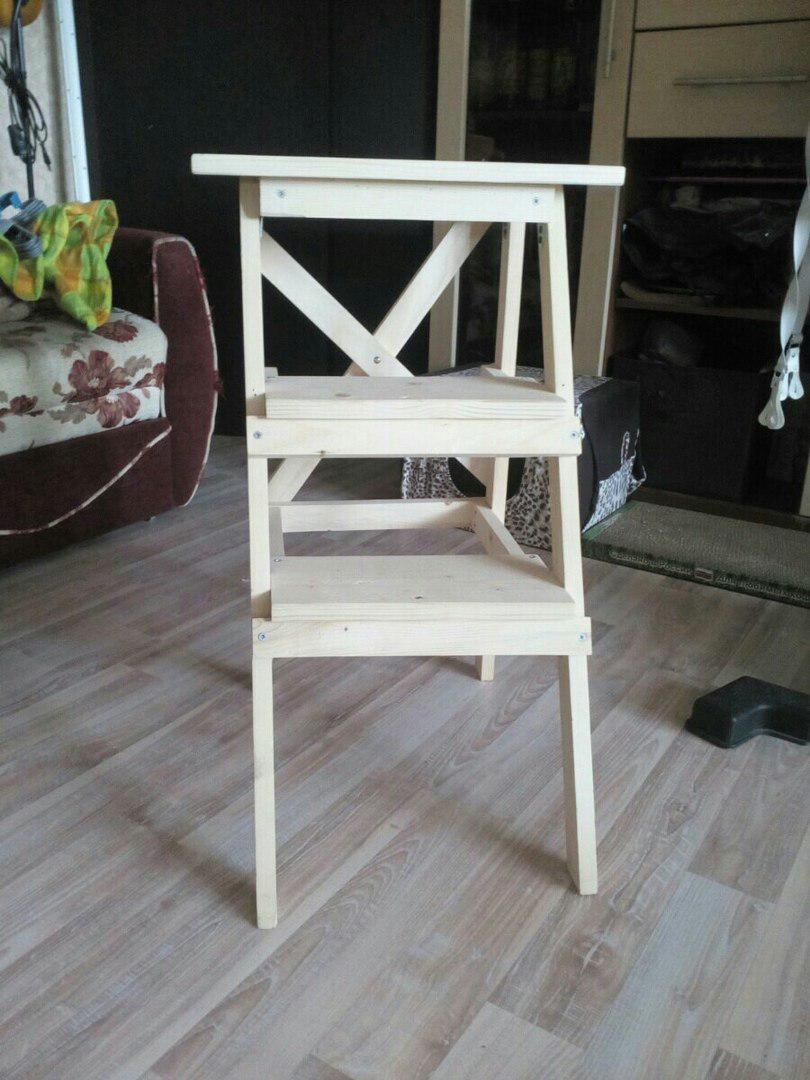 Stepladder chair