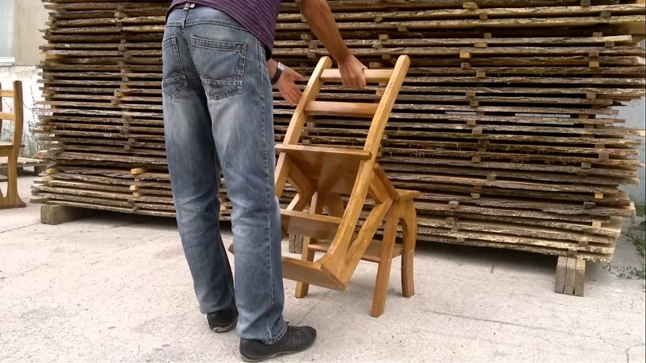 Stepladder chairs