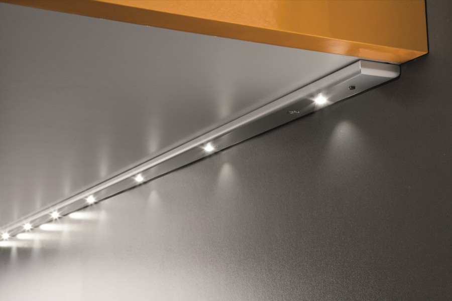 LED recessed furniture luminaires