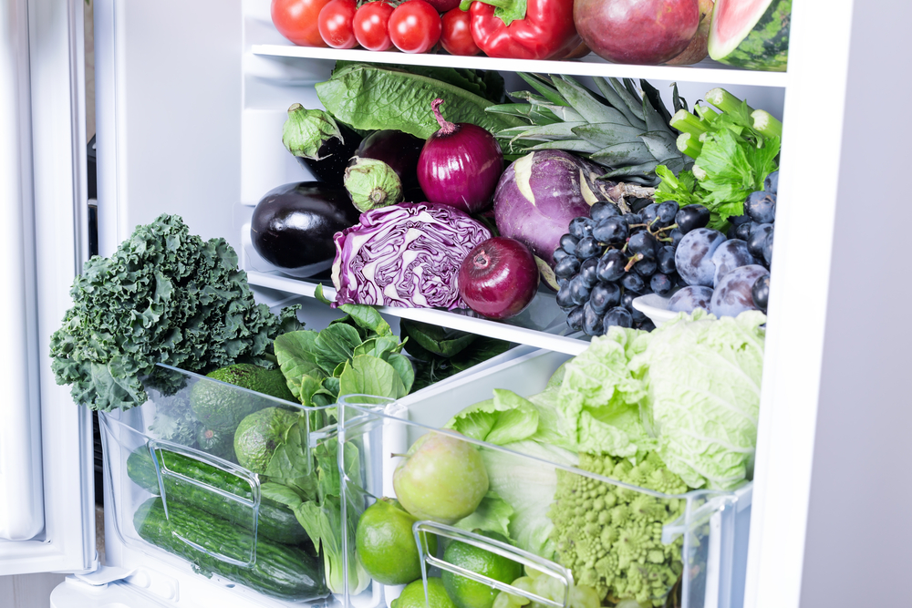 temperature for storing vegetables in the refrigerator