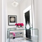 dressing table with mirror decoration photo