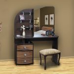 dressing table with mirror