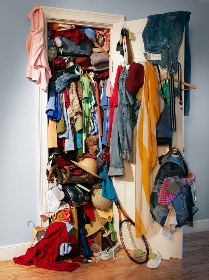 Unload the closet