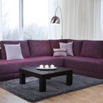 corner sofa purple