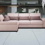 corner sofa pink