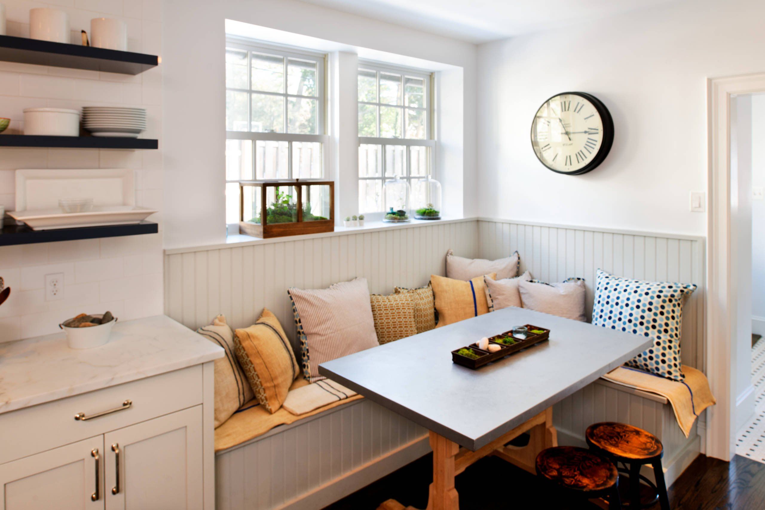 practical sofa in the kitchen