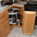 wooden boxes in the kitchen