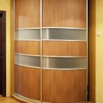 radius wardrobe in the hallway