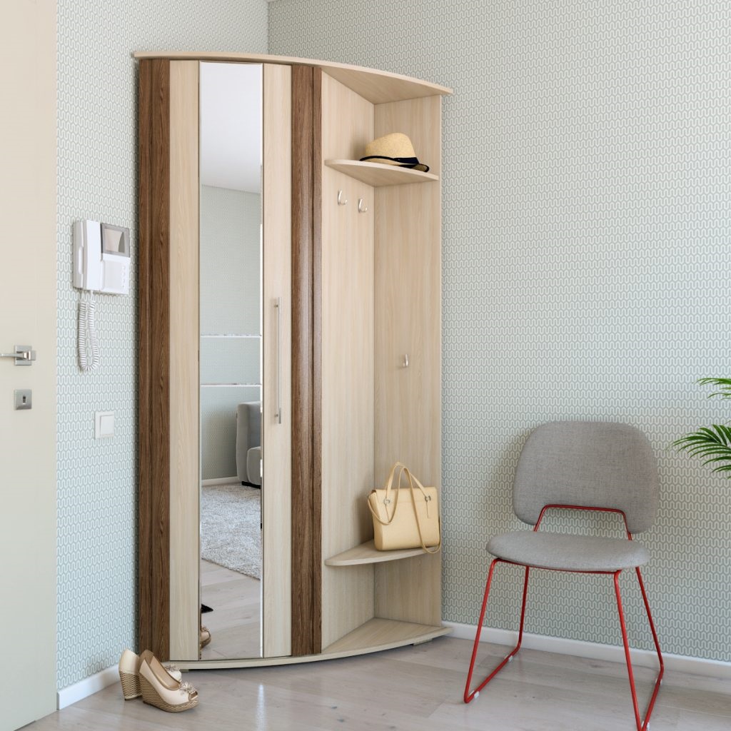 wardrobe with a small room