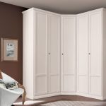 corner cabinet white high