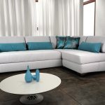 corner sofa bright