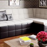 leather corner sofa