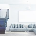 corner sofa blue