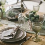 décoration de table pour la photo d'intérieur de vacances