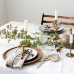 table decoration for the holiday ideas