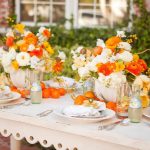 décoration de table pour les types d'idées de vacances