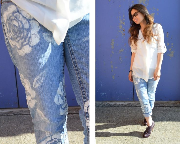 patterns on jeans do it yourself