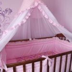 canopy children's pale pink