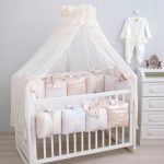 canopy baby white tulle