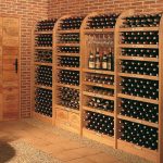 wine racks and shelves decor photo