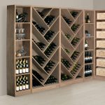 wine racks and shelves interior