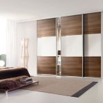 built-in wardrobe with stretch ceiling ideas interior