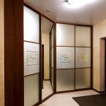 built-in wardrobe with stretch ceiling types of design