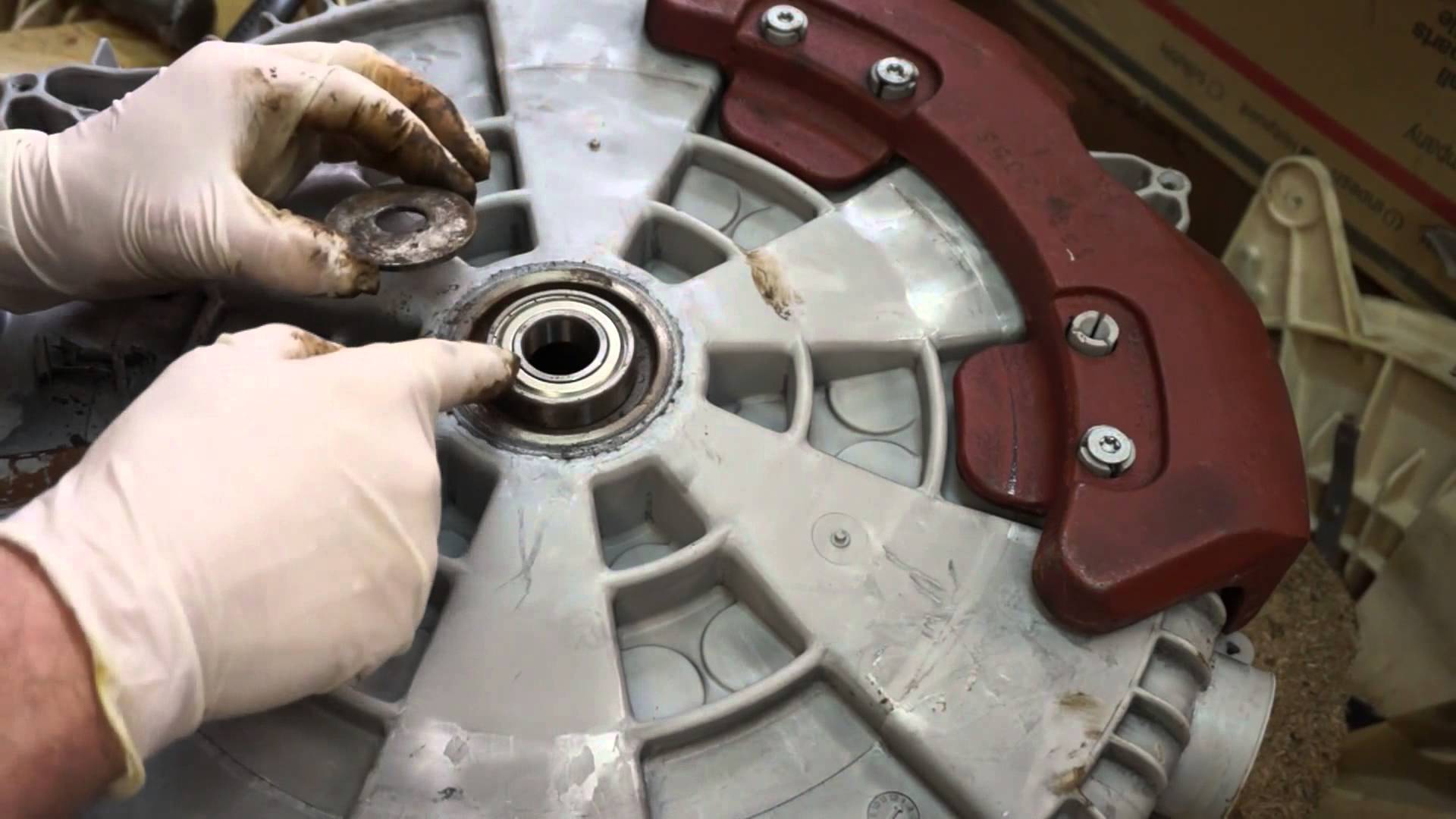 Replacing the bearing