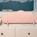 side cloud on a baby bed