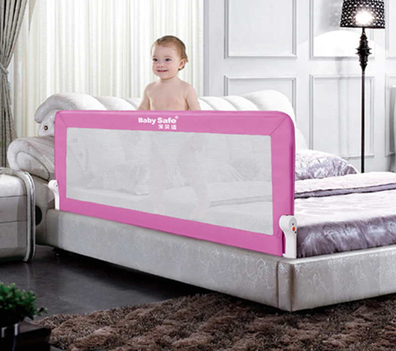 pink bed side