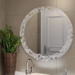 bathroom mirror types of decor