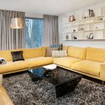 yellow sofa