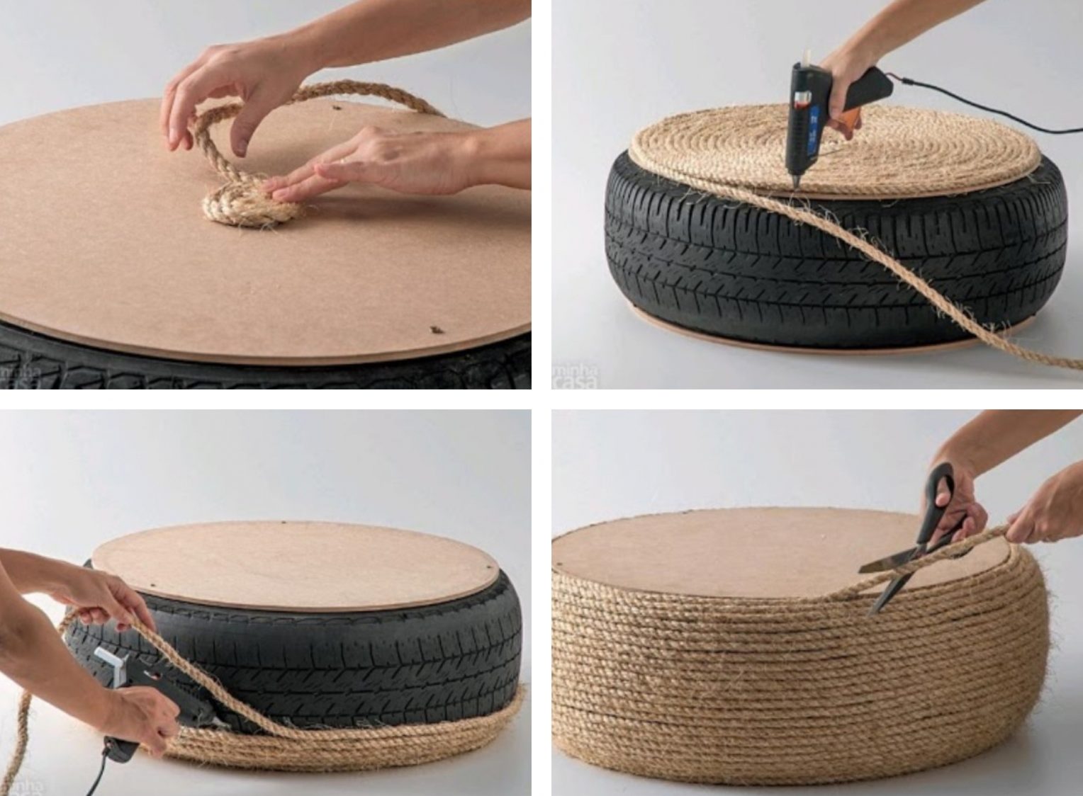 tire coffee table