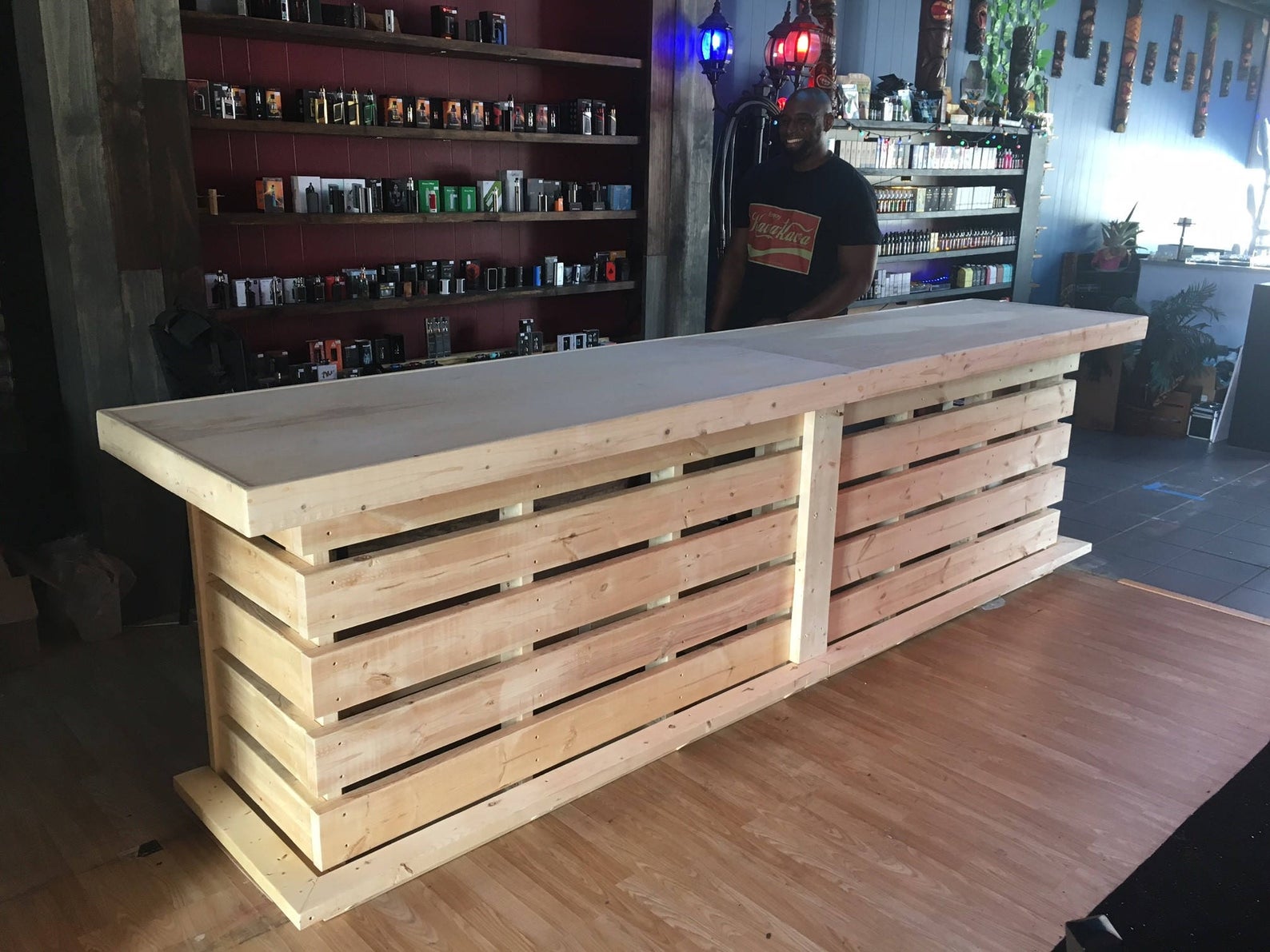 bar counter